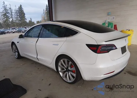 2019 Tesla Model 3 Long Range/Performance from USA, damaged, VIN 5YJ3E1EB9KF514450